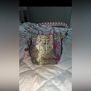 Aldo Alligator skin purse